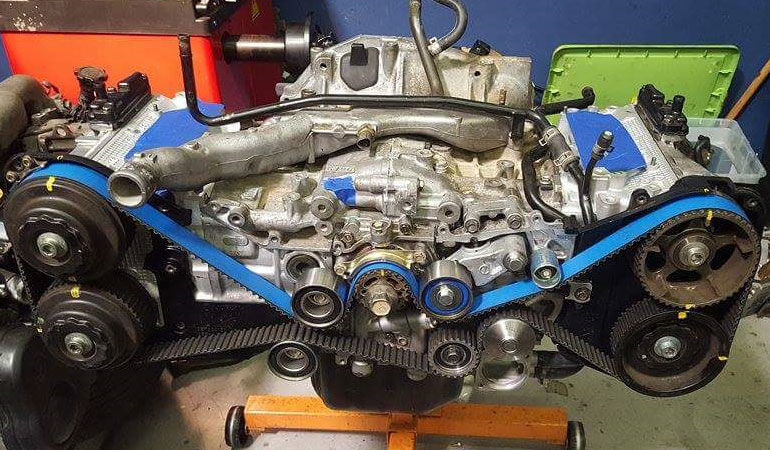 rally car engine build